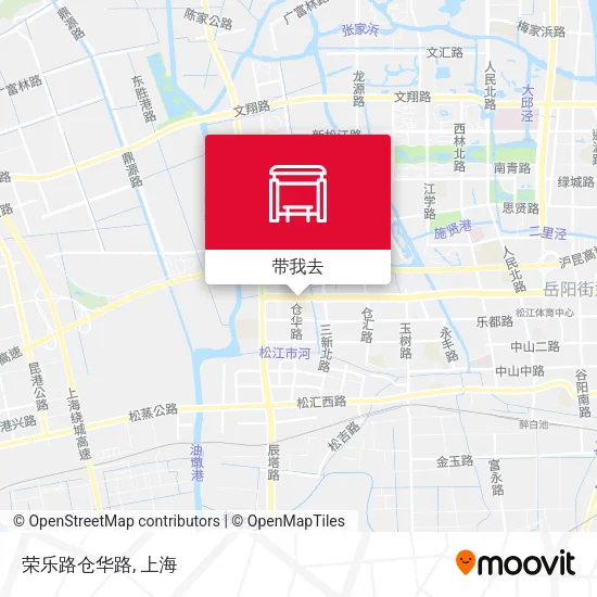 荣乐路仓华路地图