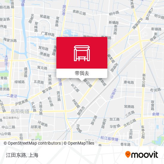 江田东路地图