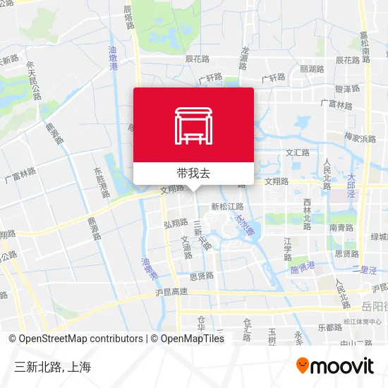 三新北路地图