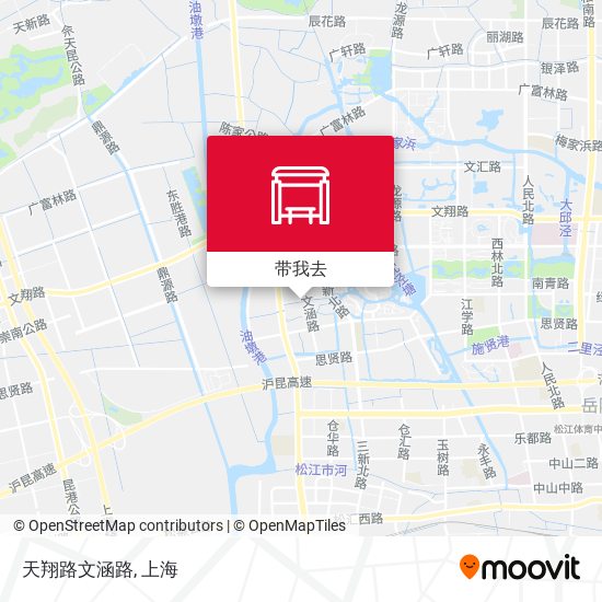 天翔路文涵路地图