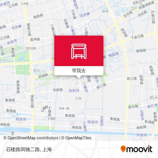 召楼路闵驰二路地图