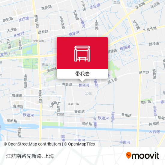 江航南路先新路地图