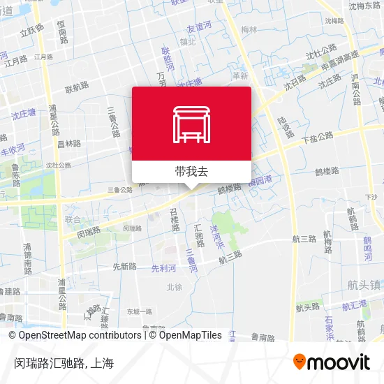 闵瑞路汇驰路地图