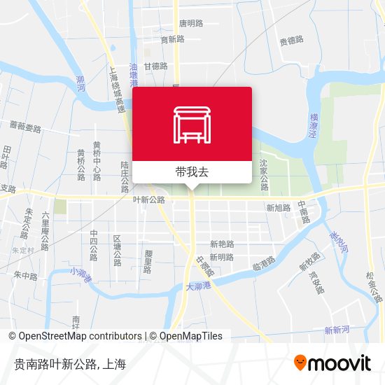 贵南路叶新公路地图