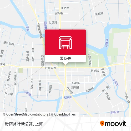 贵南路叶新公路地图