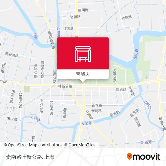 贵南路叶新公路地图