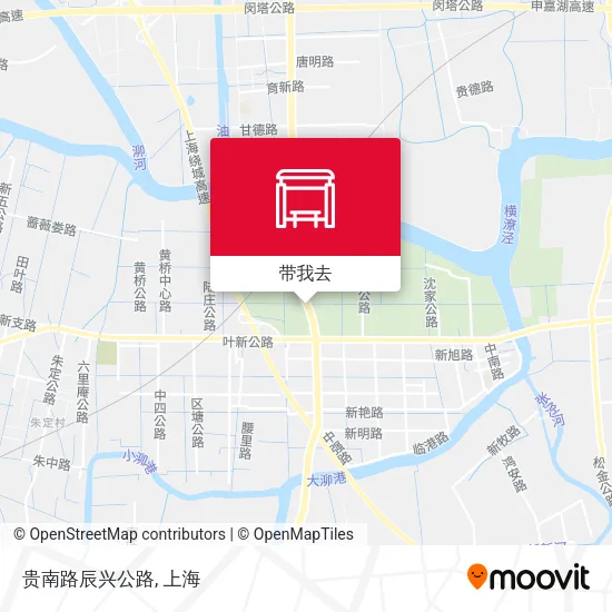 贵南路辰兴公路地图