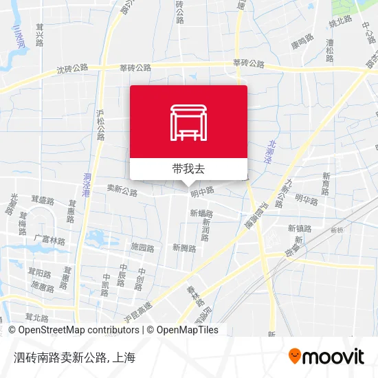 泗砖南路卖新公路地图