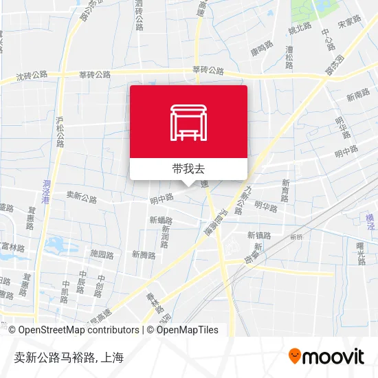 卖新公路马裕路地图