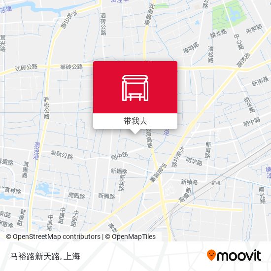 马裕路新天路地图