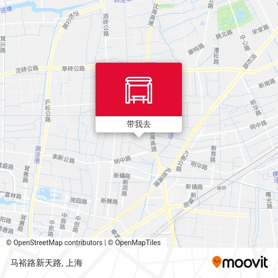 马裕路新天路地图