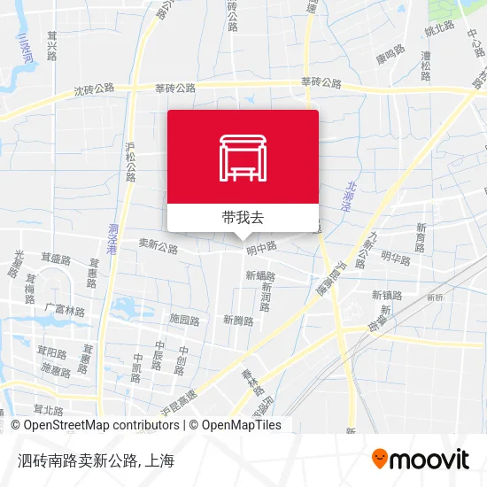 泗砖南路卖新公路地图