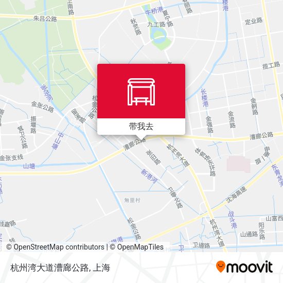 杭州湾大道漕廊公路地图