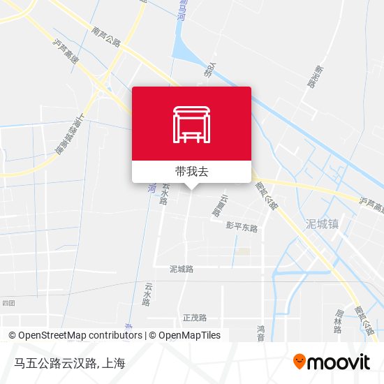 马五公路云汉路地图