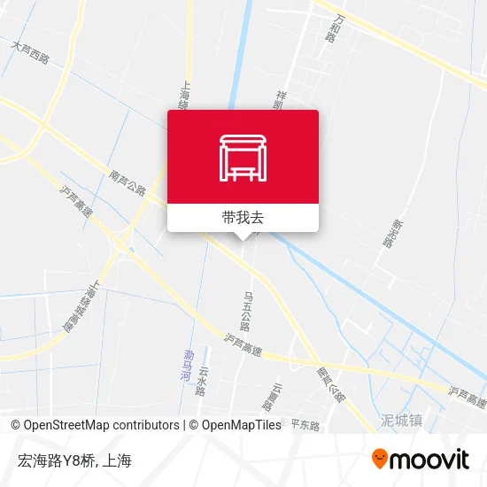 宏海路Y8桥地图