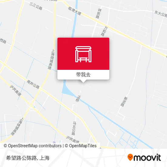 希望路公陈路地图