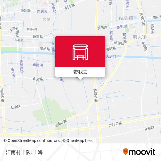 汇南村十队地图