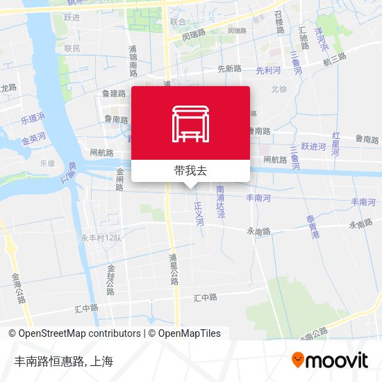 丰南路恒惠路地图