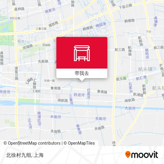 北徐村九组地图