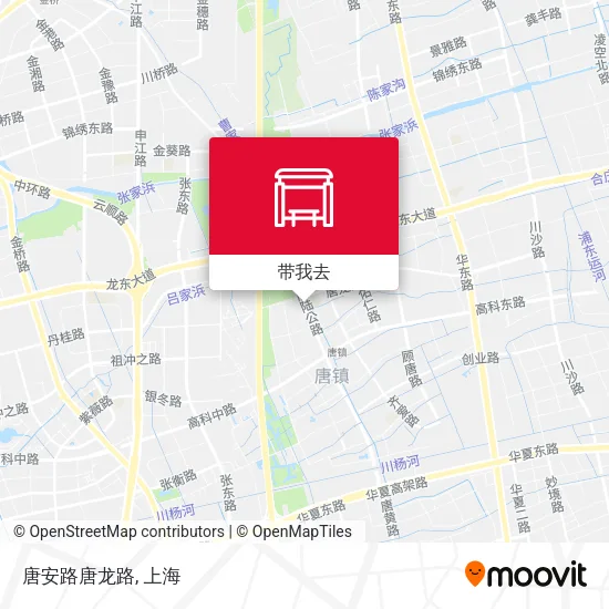 唐安路唐龙路地图