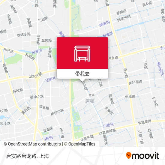 唐安路唐龙路地图