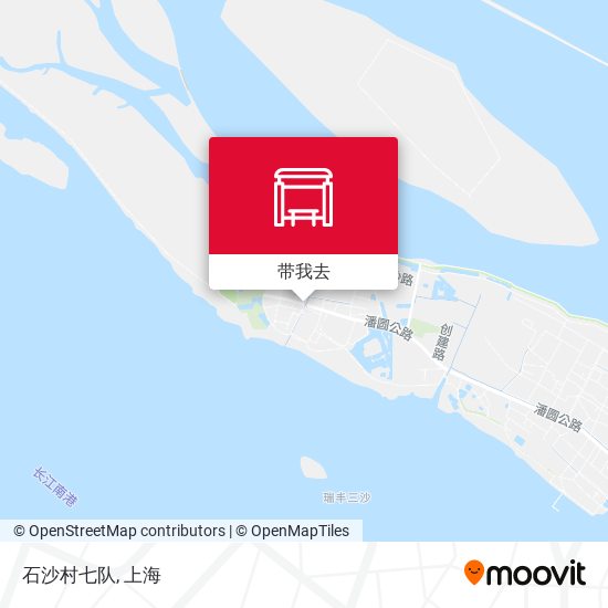 石沙村七队地图