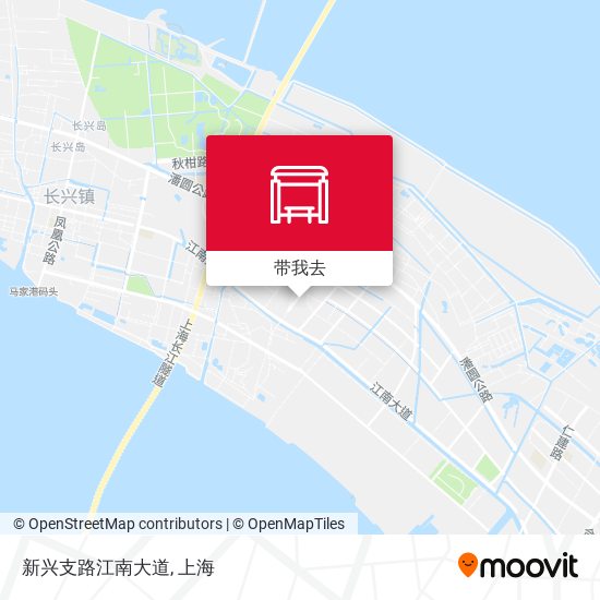 新兴支路江南大道地图