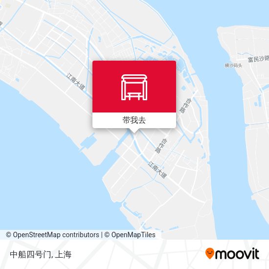 中船四号门地图