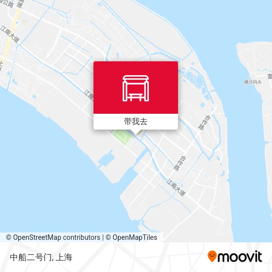 中船二号门地图