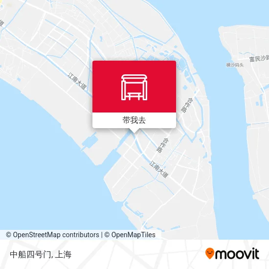 中船四号门地图