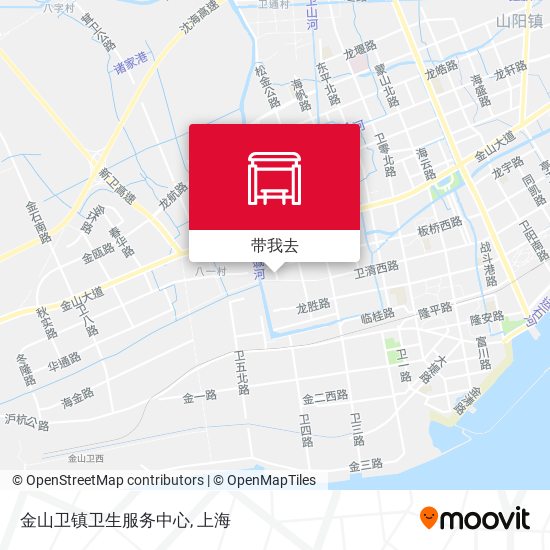 金山卫镇卫生服务中心地图