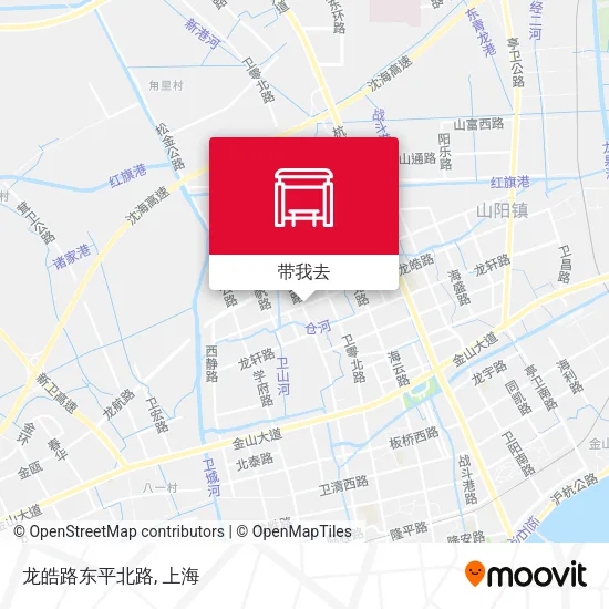 龙皓路东平北路地图