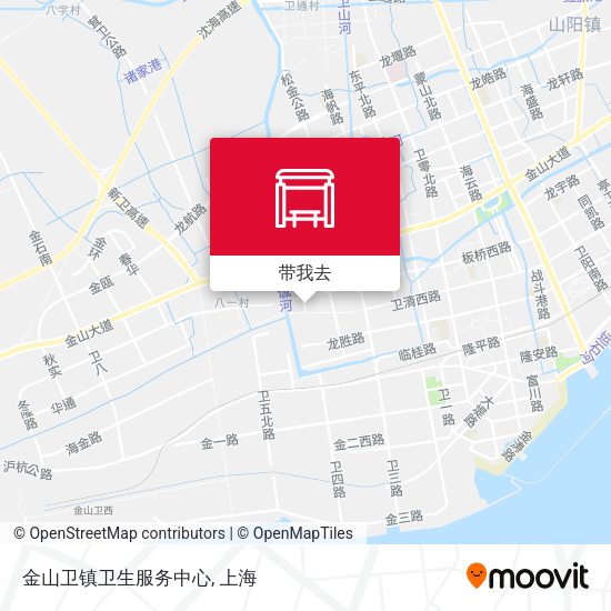 金山卫镇卫生服务中心地图