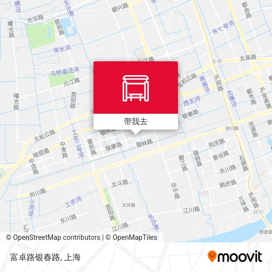 富卓路银春路地图