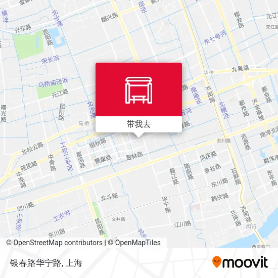 银春路华宁路地图