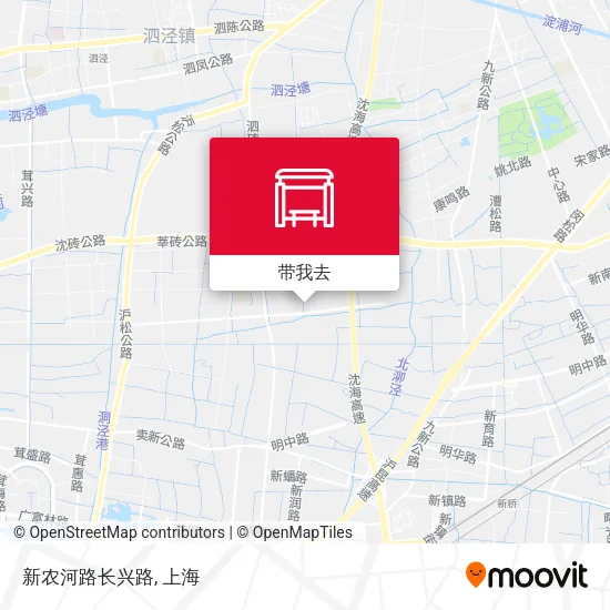 新农河路长兴路地图