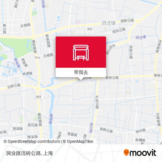 洞业路沈砖公路地图