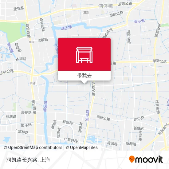洞凯路长兴路地图