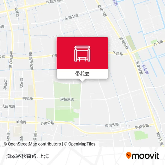 滴翠路秋荷路地图