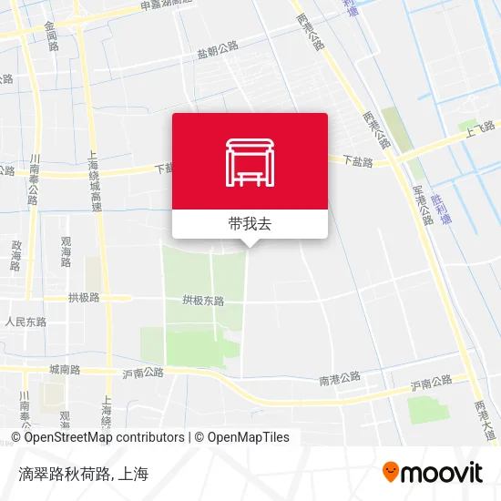 滴翠路秋荷路地图