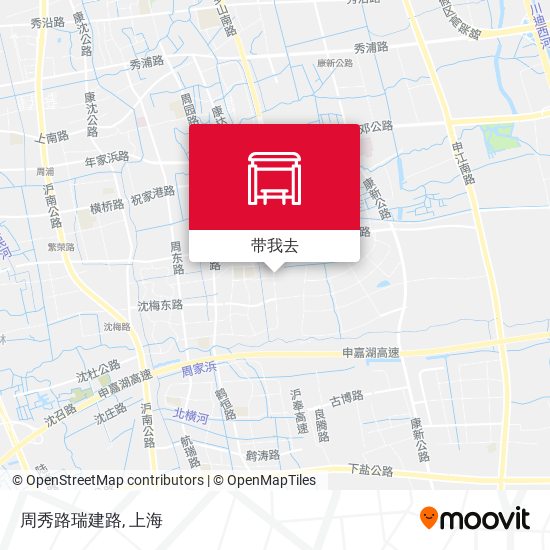 周秀路瑞建路地图