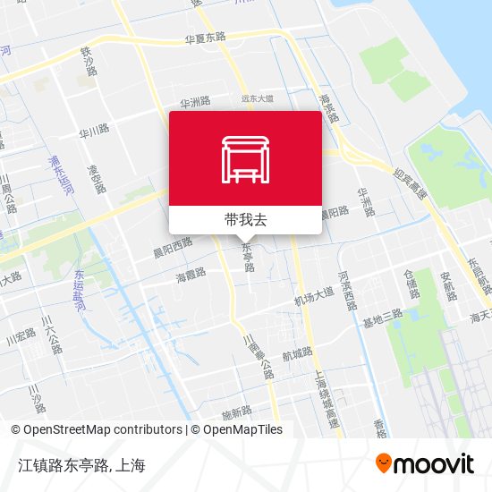 江镇路东亭路地图