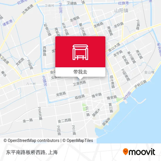 东平南路板桥西路地图