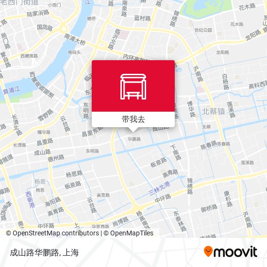 成山路华鹏路地图