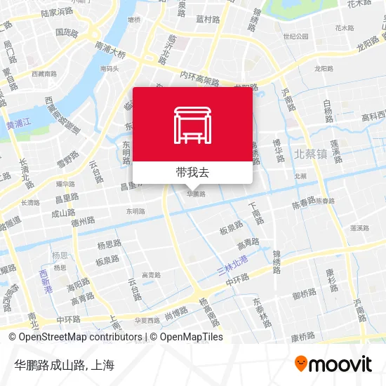 华鹏路成山路地图