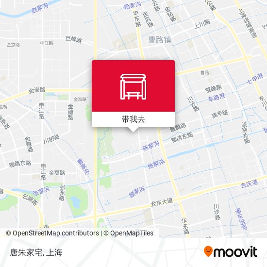 唐朱家宅地图
