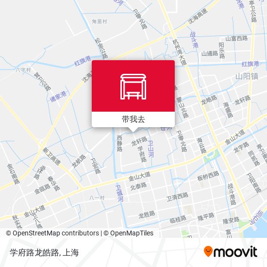 学府路龙皓路地图