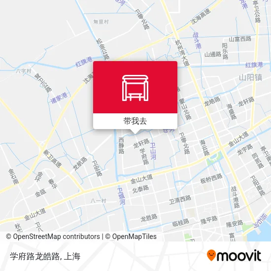 学府路龙皓路地图
