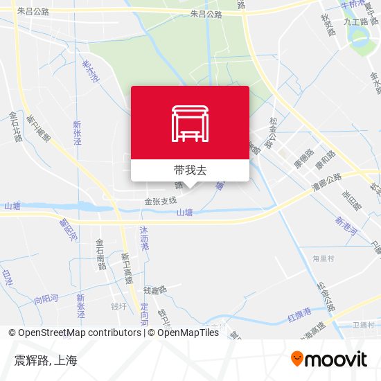 震辉路地图