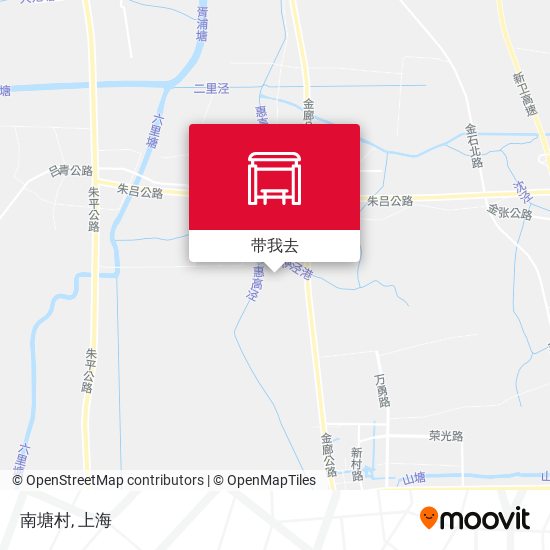 南塘村地图